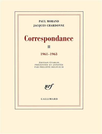 Correspondance. II , 1961-1963