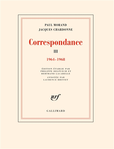 Correspondance. III , 1964-1968