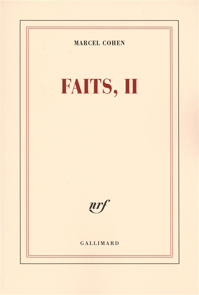 Faits. II