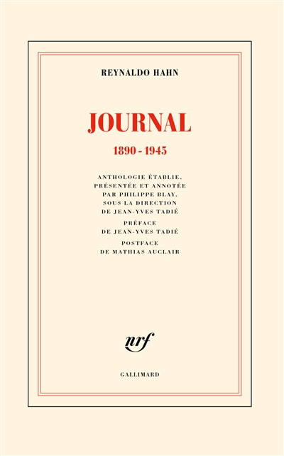 Journal : 1890-1945