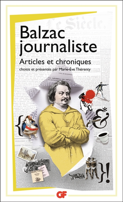 Balzac journaliste : articles et chroniques