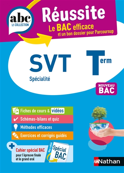 SVT Term, nouveau BAC : spécialité
