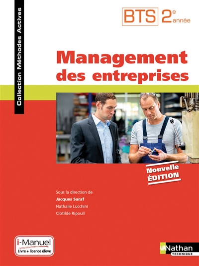 Management des entreprises, BTS 2e année : i-manuel, livre + licence élève