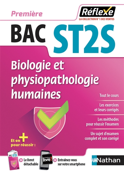 Biologie et physiopathologie humaines : bac ST2S première