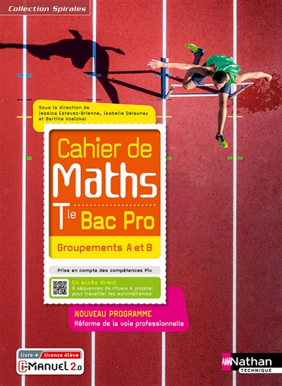 Cahier de maths : Tle Bac Pro, groupements A et B