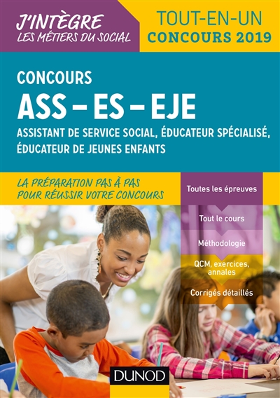 Concours ASS-ES-EJE : assistant de service social, éducateur spécialisé, éducateur de jeunes enfants