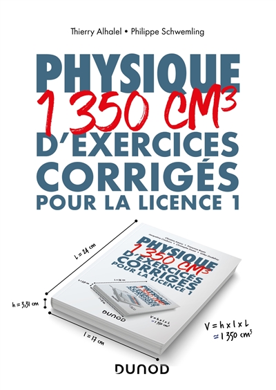 Physique 1350 cm3 d'exercices corrigés pour la licence 1