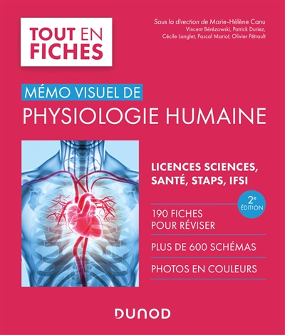 Mémo visuel de physiologie humaine [par] Vincent Bérézowski,... Patrick Duriez,... Cécile Langlet,... [et al.]