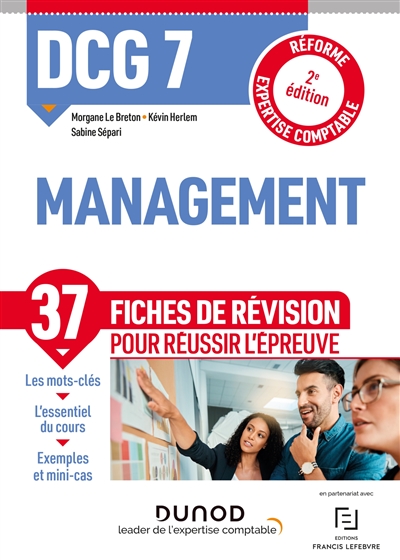 DCG 7 : Management : fiches de révision