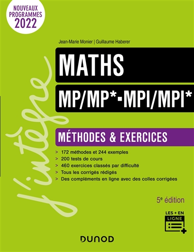 Maths, MP-MP*, MPI-MPI*