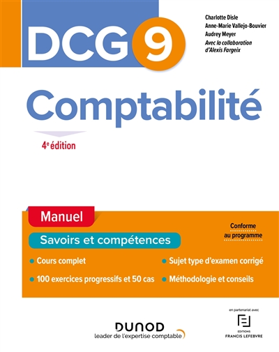 DCG9 : Comptabilité : [manuel]