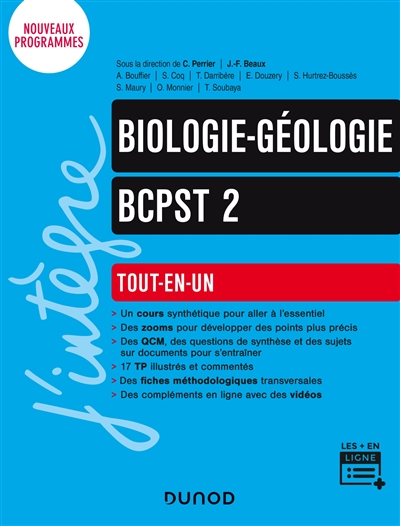 Biologie-Géologie BCPST 2 : tout-en-un
