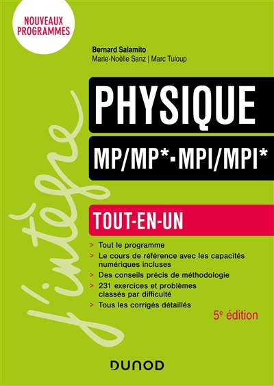 Physique MP-MP*-MPI-MPI*