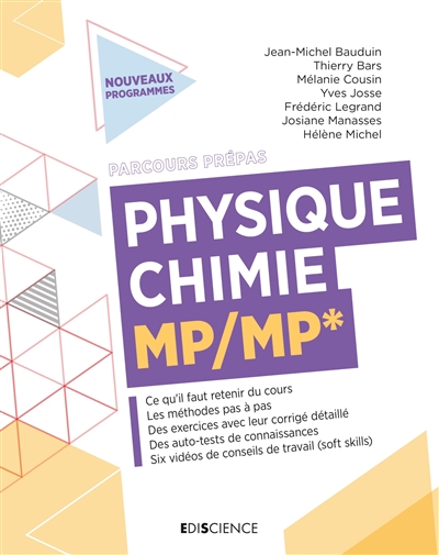 Physique chimie MP-MP*