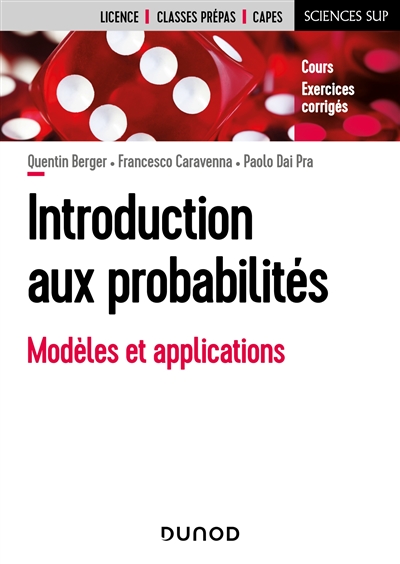 Introduction aux probabilités : modèles et applications