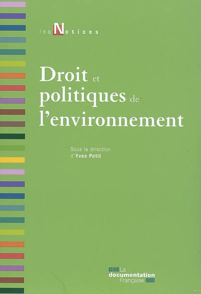 Droit et politiques de l'environnement