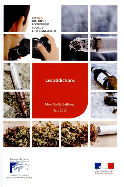 Les addictions : mandature 2010-2015, séance du 24 juin 2015