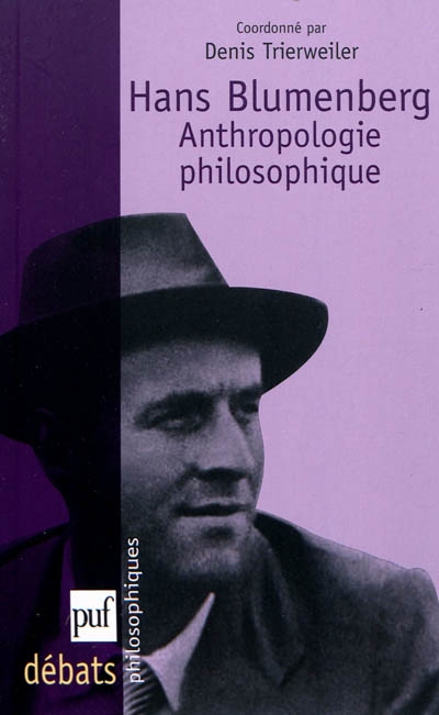 Hans Blumenberg, anthropologie philosophique