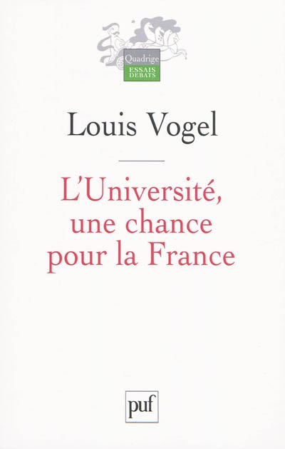 L'université : une chance pour la France