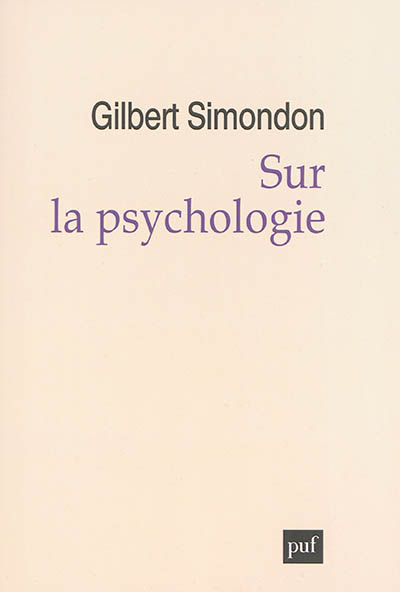 Sur la psychologie, 1956-1967