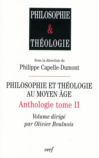 Philosophie et théologie au Moyen âge