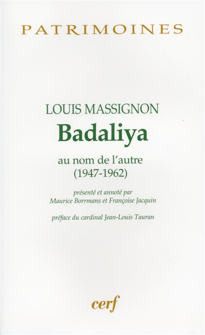 Badaliya : au nom de l'autre, 1947-1962