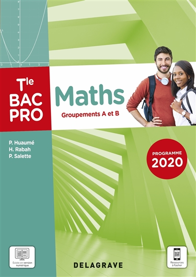 Maths Tle Bac Pro : Groupements A et B
