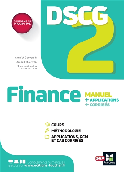 DSCG 2 : finance : manuel + applications