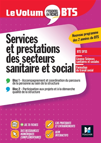 Services et prestations des secteurs sanitaire et social