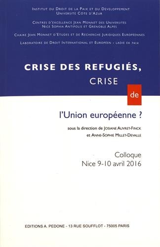 Crise des réfugiés, crise de l'Union européenne ?
