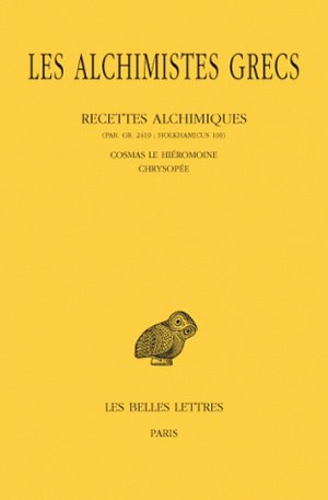 Recettes alchimiques : Par. Gr. 2419, Holkhamicus 109. Chrysopée