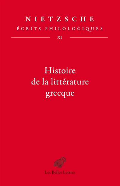 Histoire de la littérature grecque