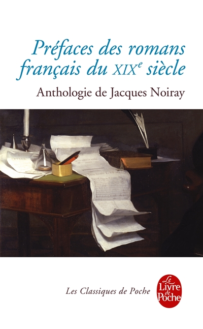 Préfaces des romans français du XIXe siècle
