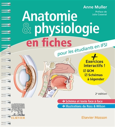 Anatomie et physiologie en fiches : pour les étudiants en IFSI