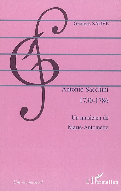 Antonio Sacchini (1730-1786) : un musicien de Marie-Antoinette : bréviaire biographique