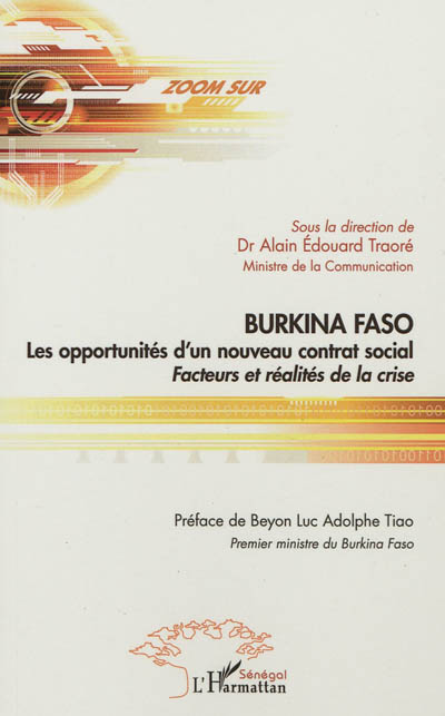 Burkina Faso, les opportunités d'un nouveau contrat social : facteurs et réalités de la crise