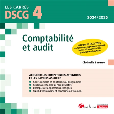 Comptabilité et audit : DSCG 4