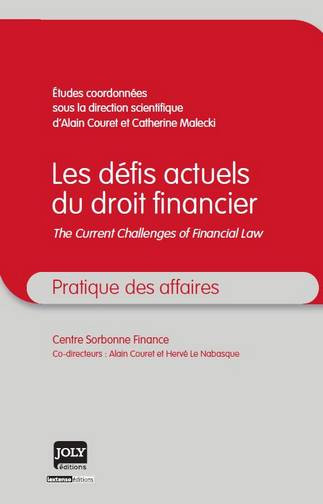 Les défis actuels du droit financier