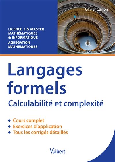 Langages formels : calculabilité et complexité