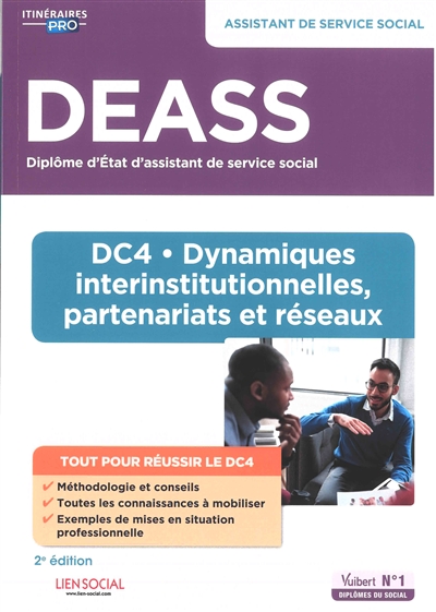 DEASS, assistant de service social : DC4, dynamiques interinstitutionnelles, partenariats et réseaux