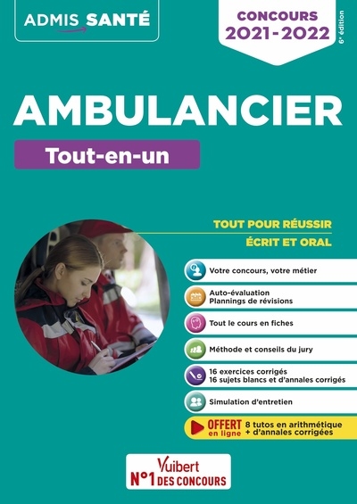 Ambulancier : Tout-en-un : concours 2020-2021