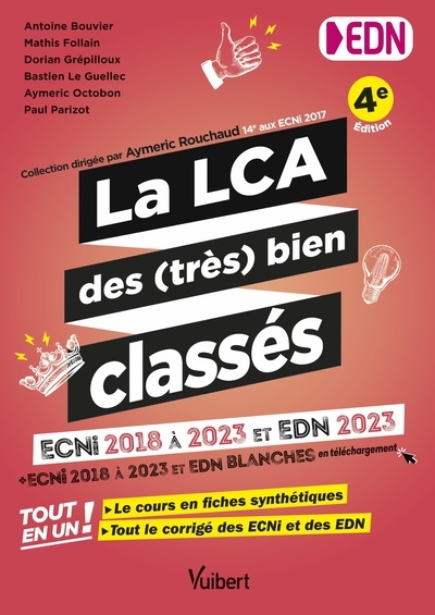 La LCA des (très) bien classés : 2018-2019-2020-2021-2022-2023