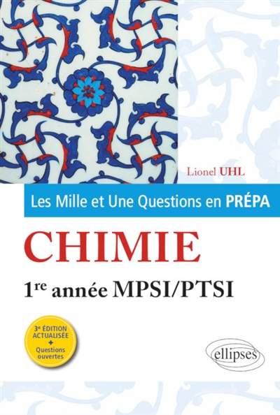 Chimie : 1re année MPSI-PTSI