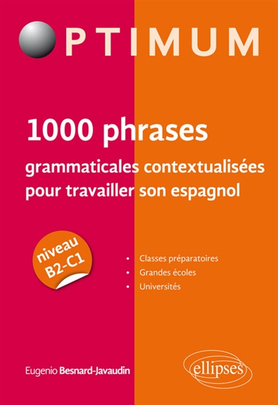 1000 phrases grammaticales contextualisées pour travailler son espagnol