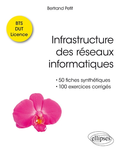 Infrastructure des réseaux informatiques : 50 fiches synthétiques et 100 exercices corrigés : BTS, DUT, licence