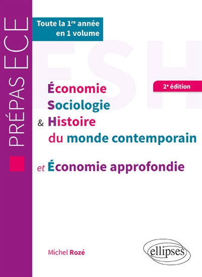 Économie sociologie & histoire du monde contemporain et économie approfondie