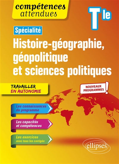 Spécialité histoire-géographie, géopolitique et sciences politiques terminale : nouveaux programmes