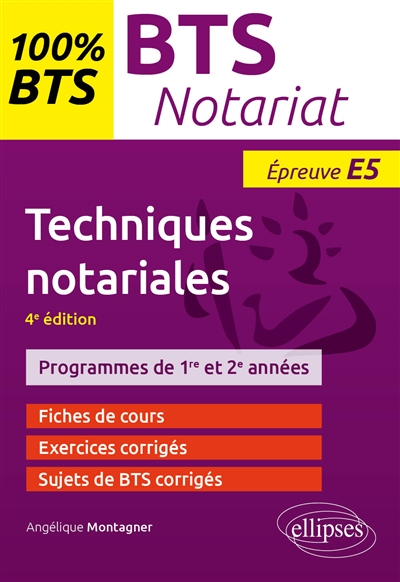 Techniques notariales : épreuve E5