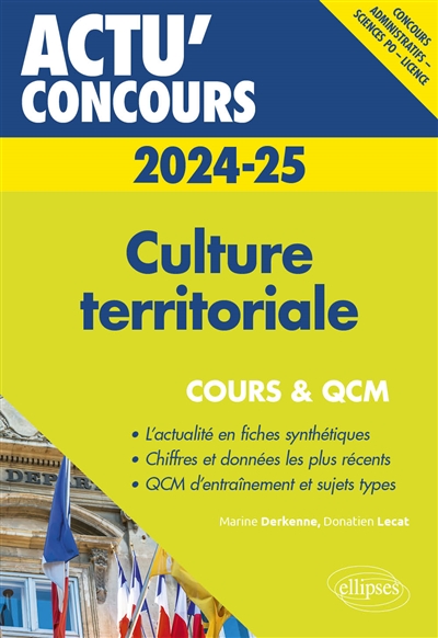 Culture territoriale 2024-2025 : cours et QCM