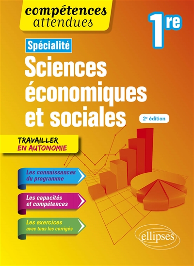 Sciences économiques et sociales : spécialité : première